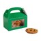 6" x 7" Orange Cardstock Treat Boxes with Display Window Set of 12